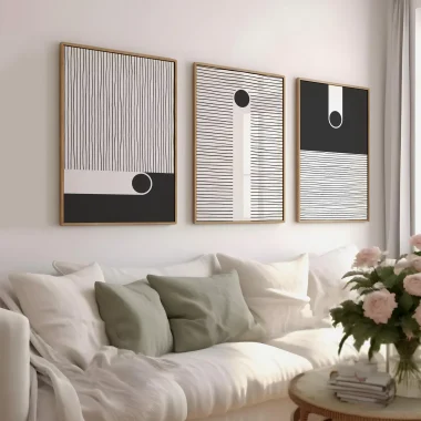 Black & White Wall Art